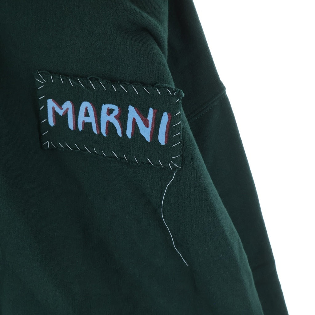 MARNI(マルニ) ハーフジップアップスウェットシャツ グリーン FUMU0127X0 UTC269