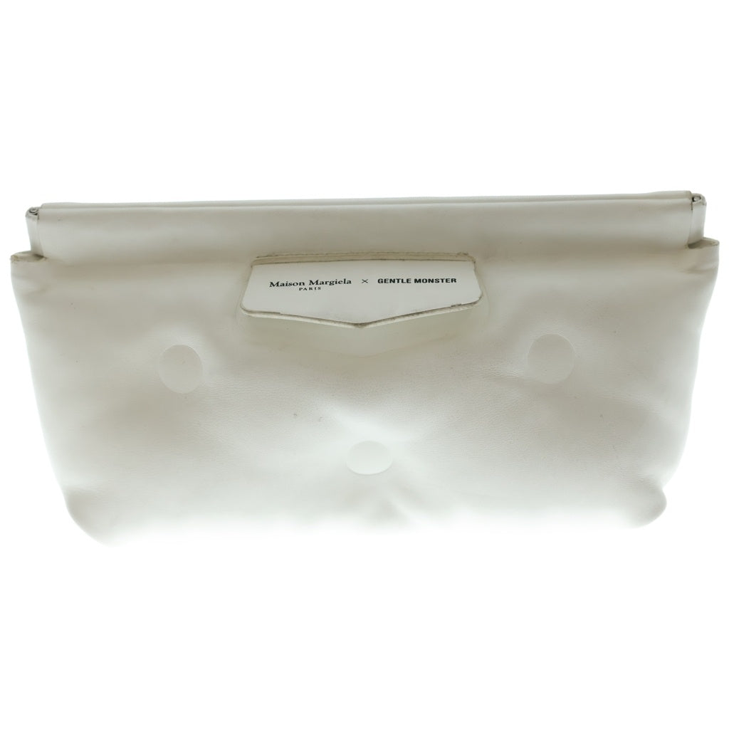 Maison Margiela(メゾンマルジェラ) ×GENTLE MONSTER ジェントルモンスター サイド ホワイトステッチ アビエーターシルエット サングラス メガネ 眼鏡 ブラック MM003