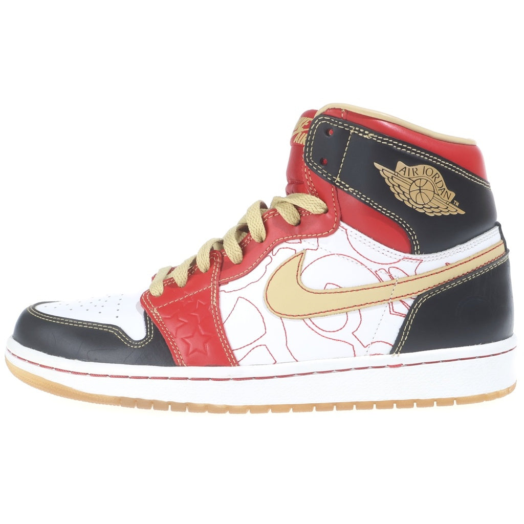 NIKE(ナイキ) Air Jordan 1 Retro High XQ CHINA エアジョーダン1 レトロ チャイナ ハイカットスニーカー マルチ US9.5/27.5cm 555088-040