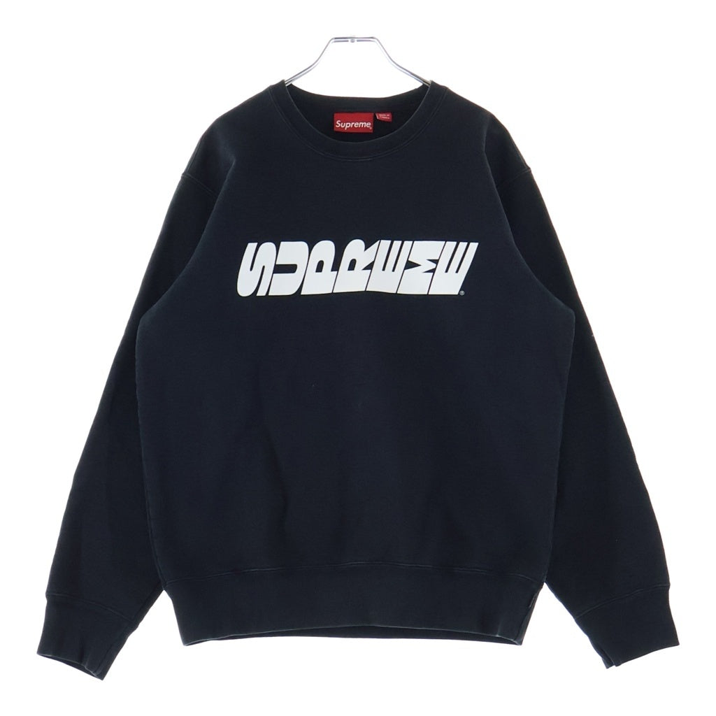 SUPREME(シュプリーム) 19AW Breed Crewneck ブリード クルーネック ロゴデザイン スウェット トレーナー ブラック