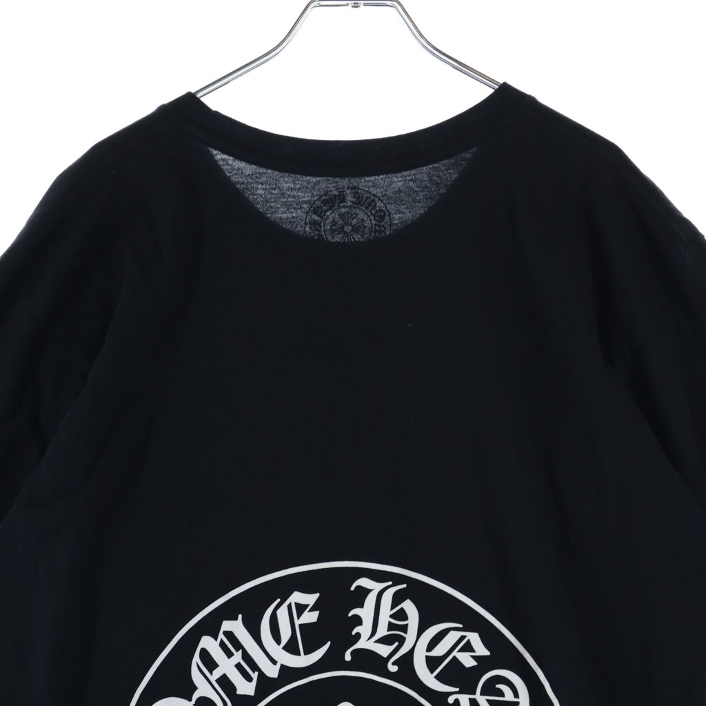 CHROME HEARTS(クロムハーツ) SOUL Limited Horseshoe Tee ソウル限定 ホースシュー クルーネック カットソー 半袖Tシャツ ブラック