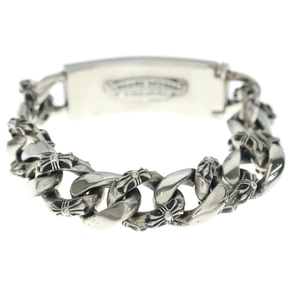 CHROME HEARTS(クロムハーツ) ID 3 STAR スリースター IDファンシーリンク ブレスレット 13LINK シルバー