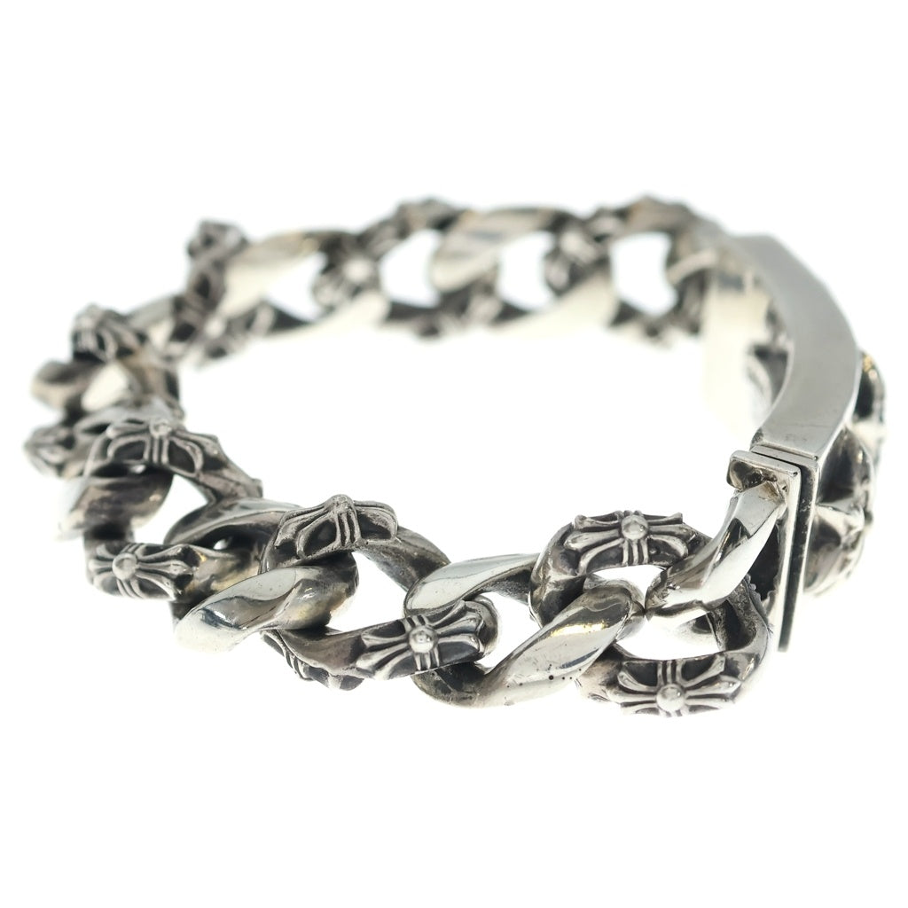 CHROME HEARTS(クロムハーツ) ID 3 STAR スリースター IDファンシーリンク ブレスレット 13LINK シルバー