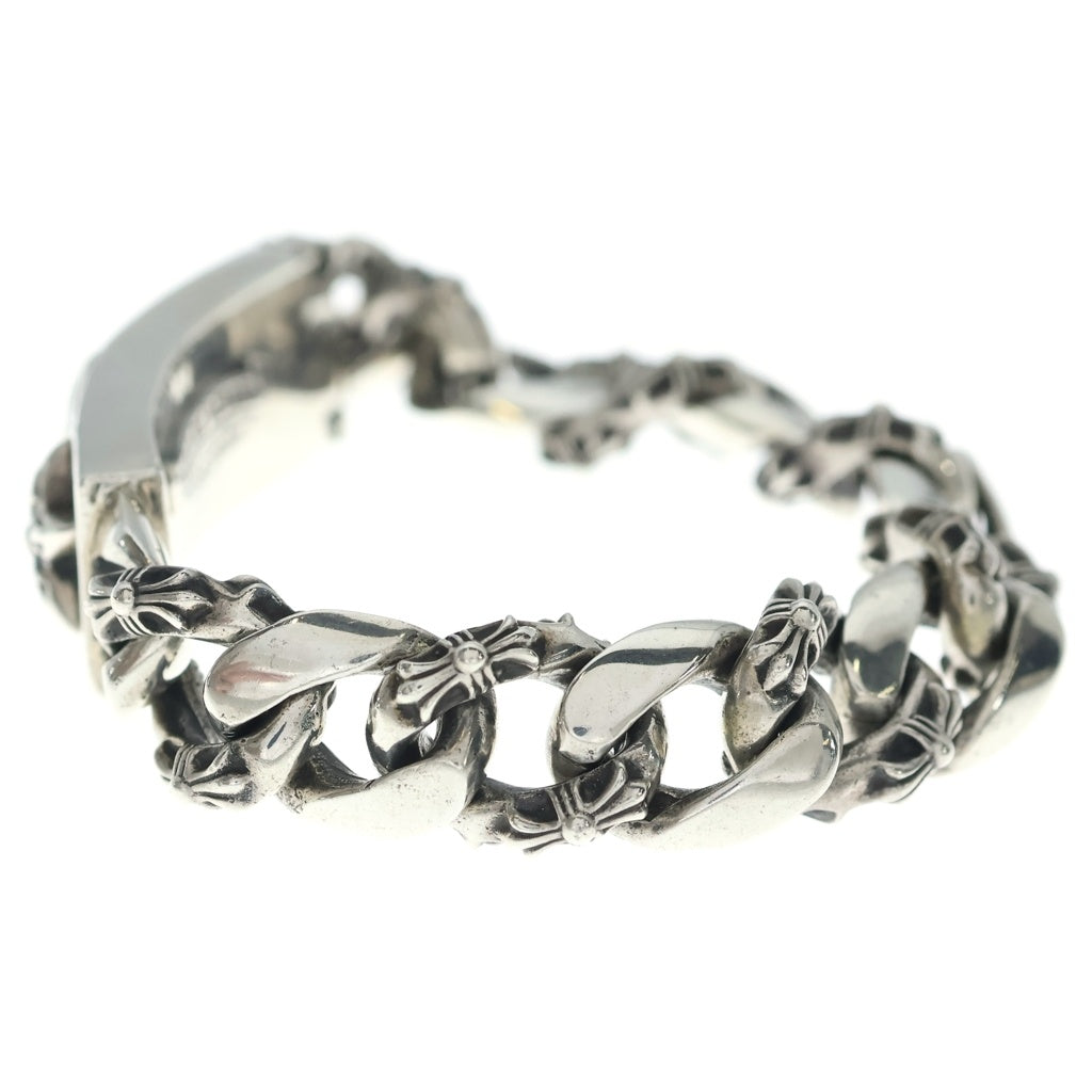 CHROME HEARTS(クロムハーツ) ID 3 STAR スリースター IDファンシーリンク ブレスレット 13LINK シルバー