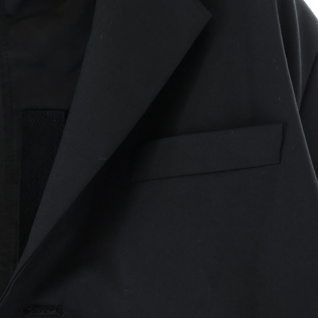 Sacai(サカイ) Suit Jacket スーチングジャケット ブラック