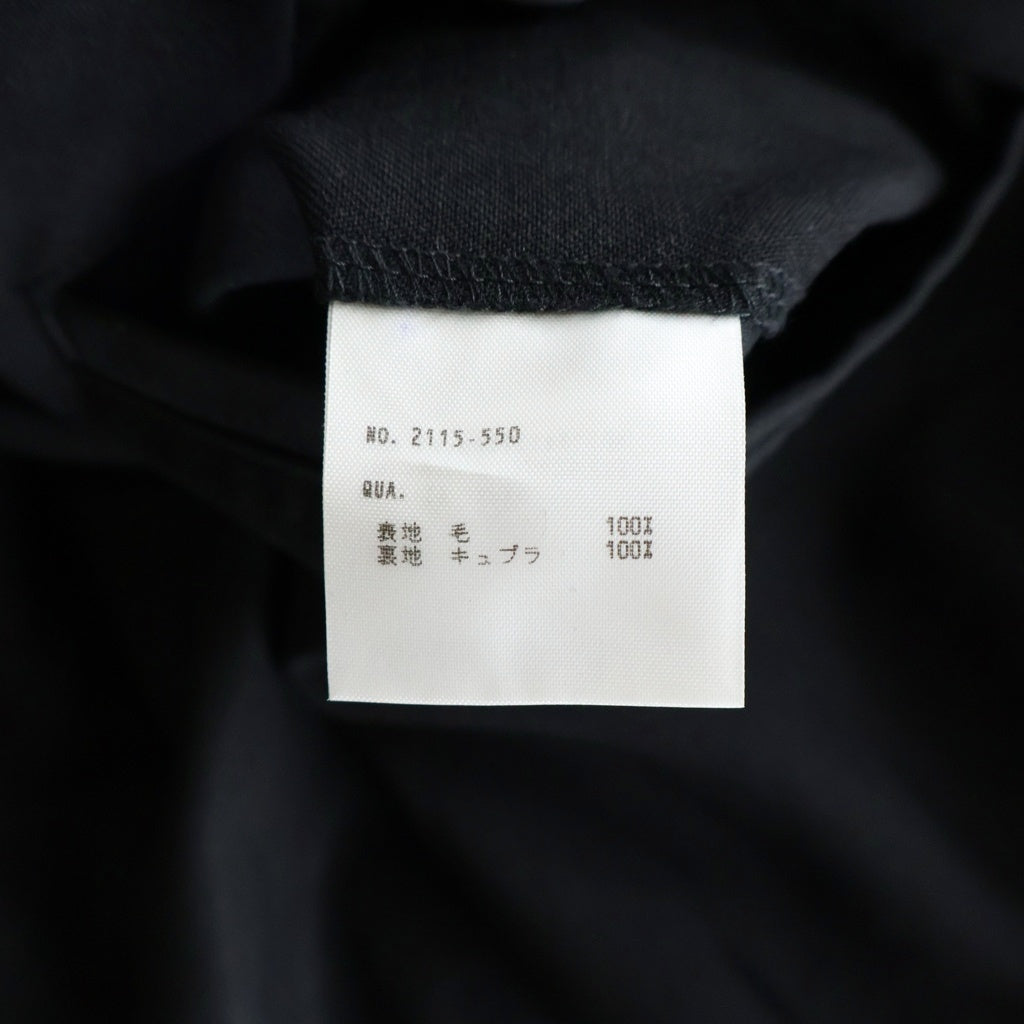 LAD MUSICIAN(ラッドミュージシャン) 24SS OVER WIDE PANTS オーバーワイドパンツ ブラック