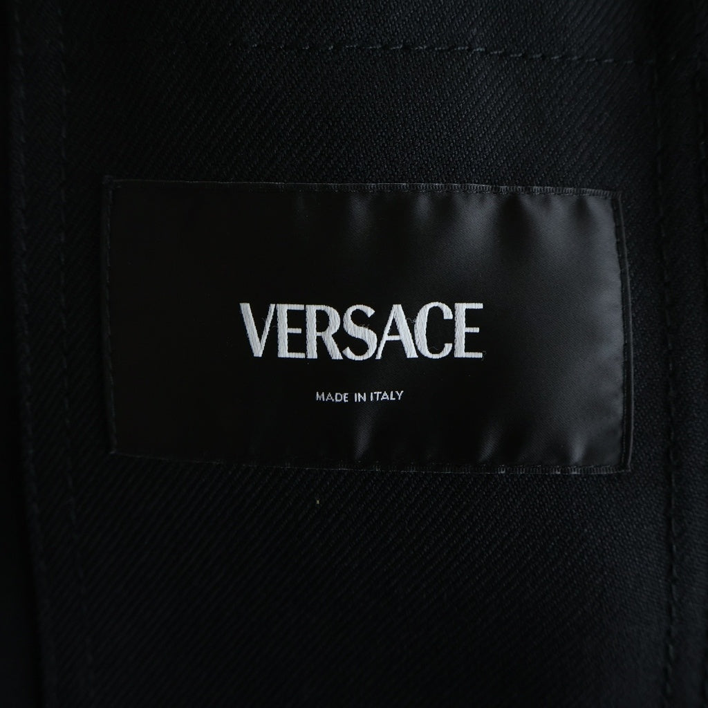 VERSACE(ヴェルサーチ) バロッコジャカード ペンター ジャケット Barocco Jacquard Carpenter Jacket ブラック 1018852