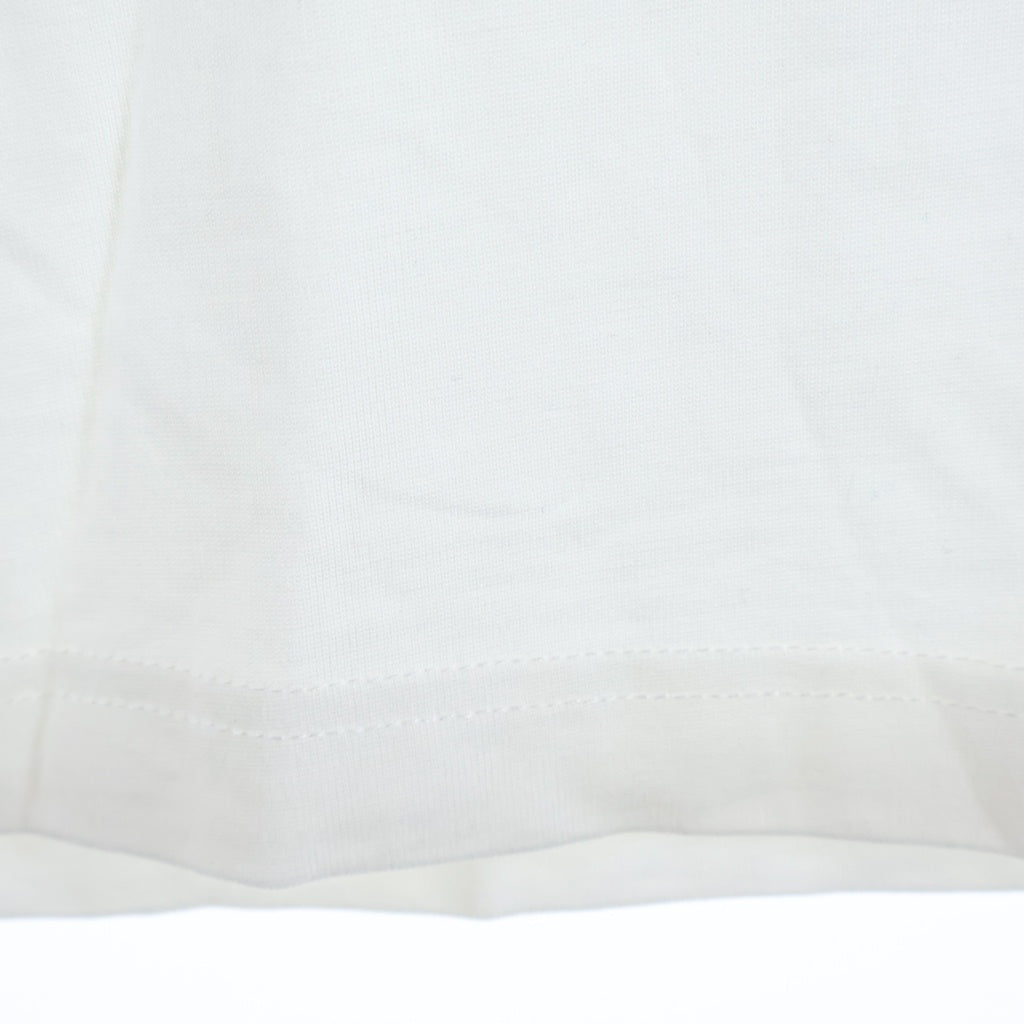 GOD SELECTION XXX(ゴッドセレクショントリプルエックス) 21SS Be My guest SEQUEL ビーマイゲスト ロゴデザイン クルーネック カットソー 半袖Tシャツ ホワイト GX-S21-BMGST-02