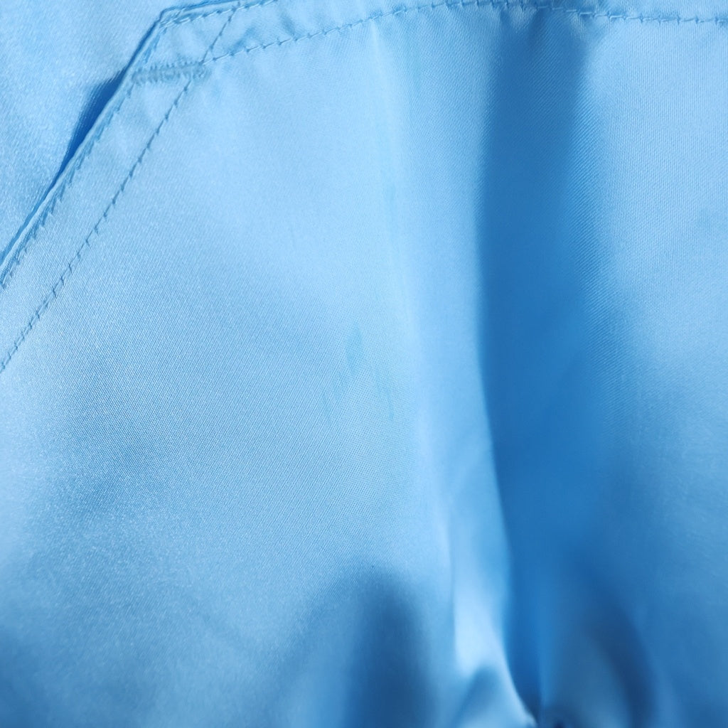 HUMAN MADE(ヒューマンメイド) 18AW DRY ALLS ドライ オールズ サテン フーデッド スウェット パーカー ブルー