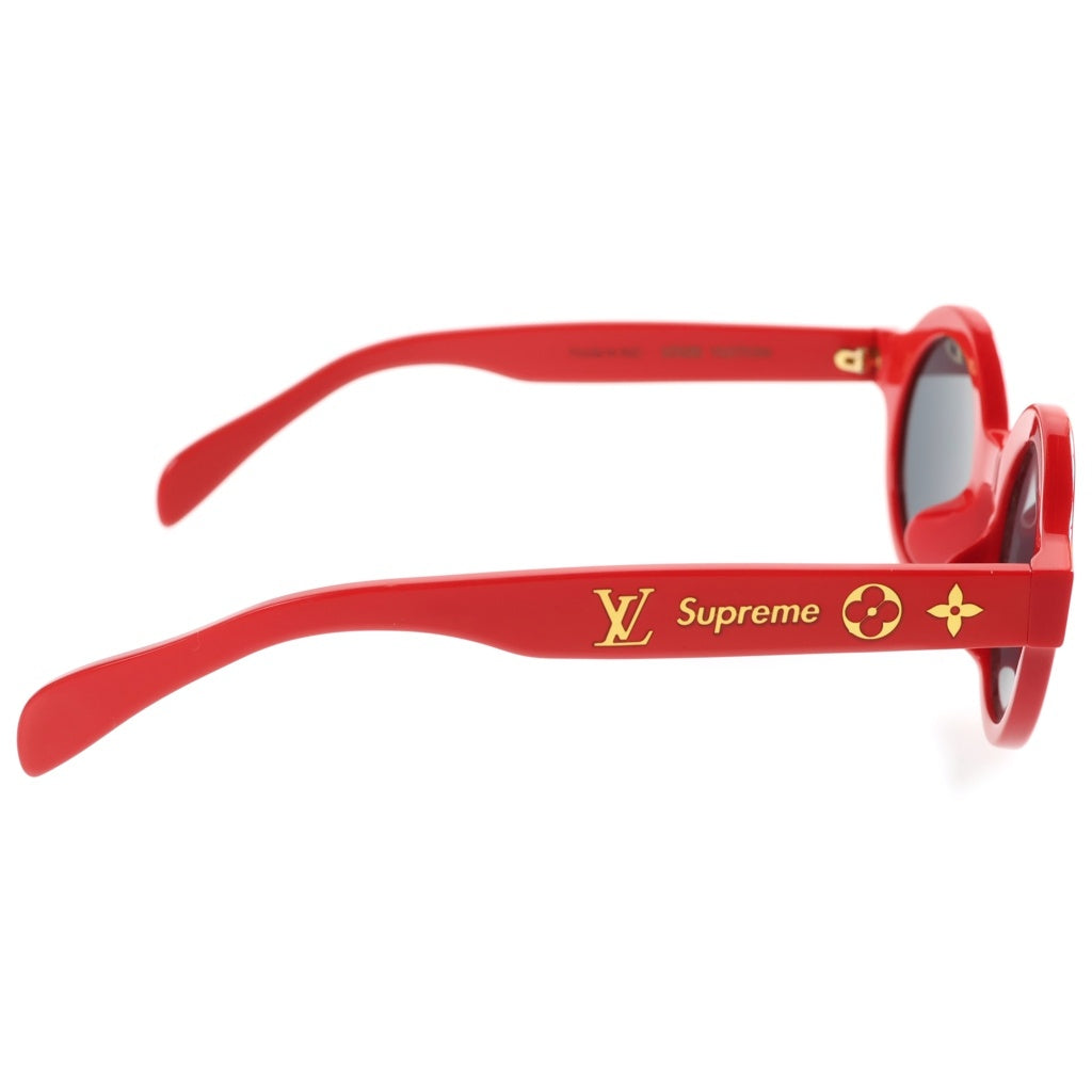 SUPREME(シュプリーム) 17AW ×LOUIS VUITTON Downtown Sunglasses Red Z0989E ×ルイヴィトン ダウンタウンサングラス レッド