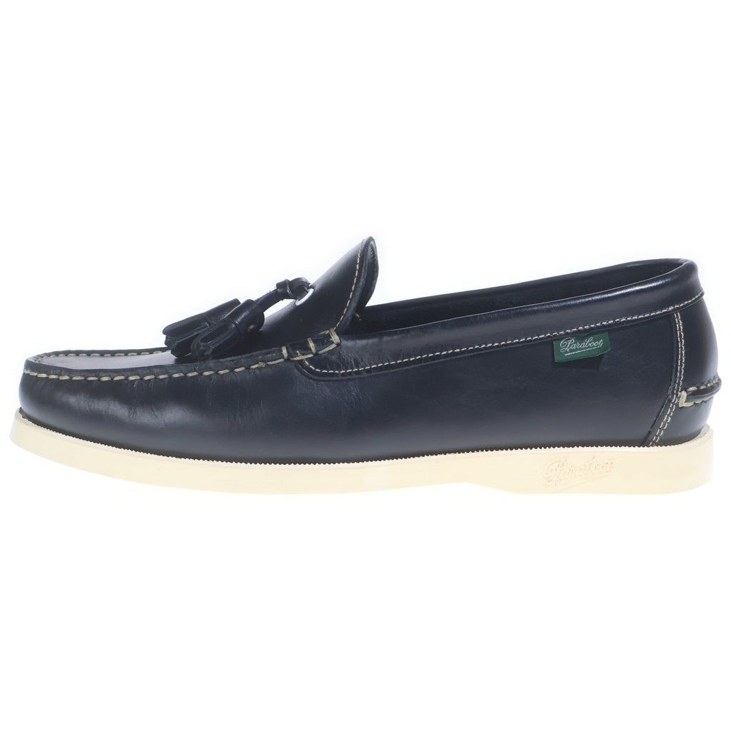 PARABOOT(パラブーツ) Recif/Marine モカシン タッセル レザーローファー ブラック