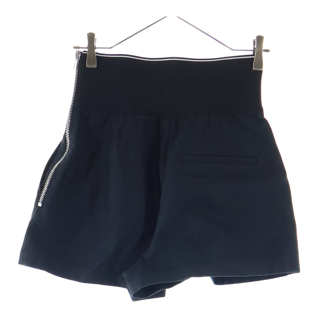 ALEXANDER WANG(アレキサンダーワン) ウエストロゴ ショートパンツ ブラック 1WC1224450 レディース
