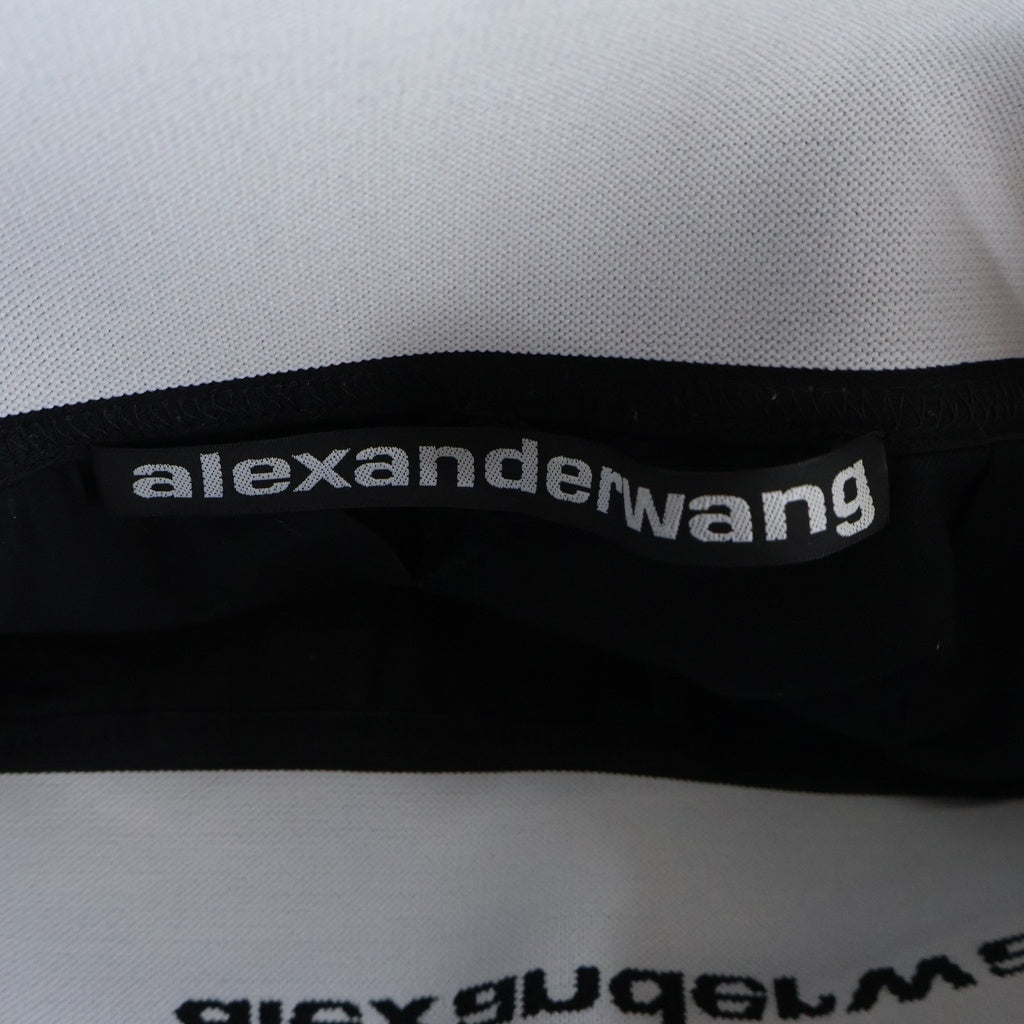 ALEXANDER WANG(アレキサンダーワン) ウエストロゴ ショートパンツ ブラック 1WC1224450 レディース