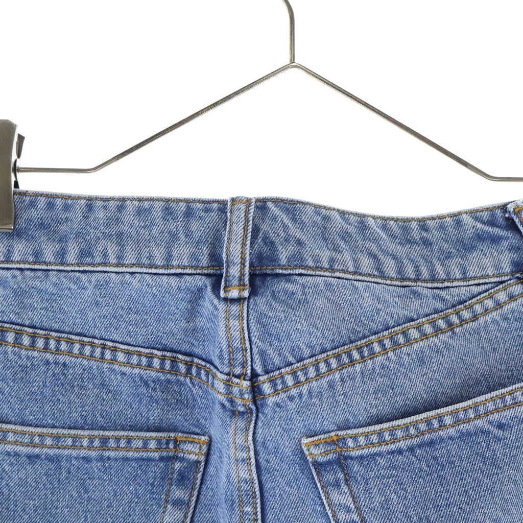 ALEXANDER WANG(アレキサンダーワン) レイヤードデザイン デニムミニスカート インディゴ 4DC3235138 レディース