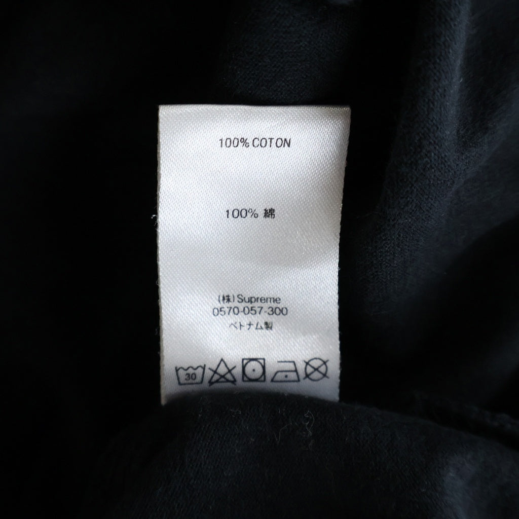 SUPREME(シュプリーム) Small Box Tee L/S スモールボックスロゴ 長袖カットソー ブラック