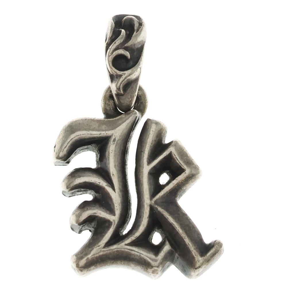 CHROME HEARTS(クロムハーツ) ALPHABET CHARM K アルファベットチャーム イニシャル ペンダントトップ シルバー BCA205