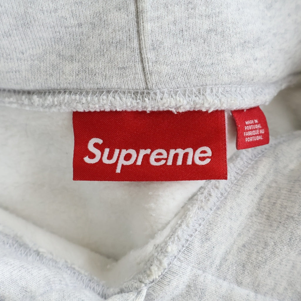 SUPREME(シュプリーム) 25AW ×WU-TANG CLAN HOODED SWEATSHIRT ウータンクラン ロゴデザイン フーデッド スウェット パーカー グレー