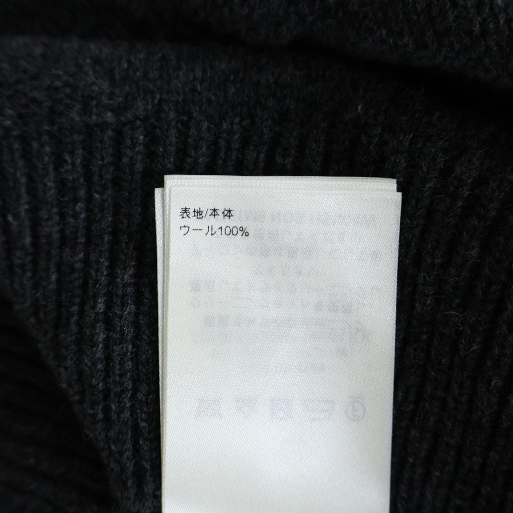 LOUIS VUITTON(ルイヴィトン) モノグラム ジャカード ウール ハーフジップセーター グレー RM251M9 NOS HSN04W