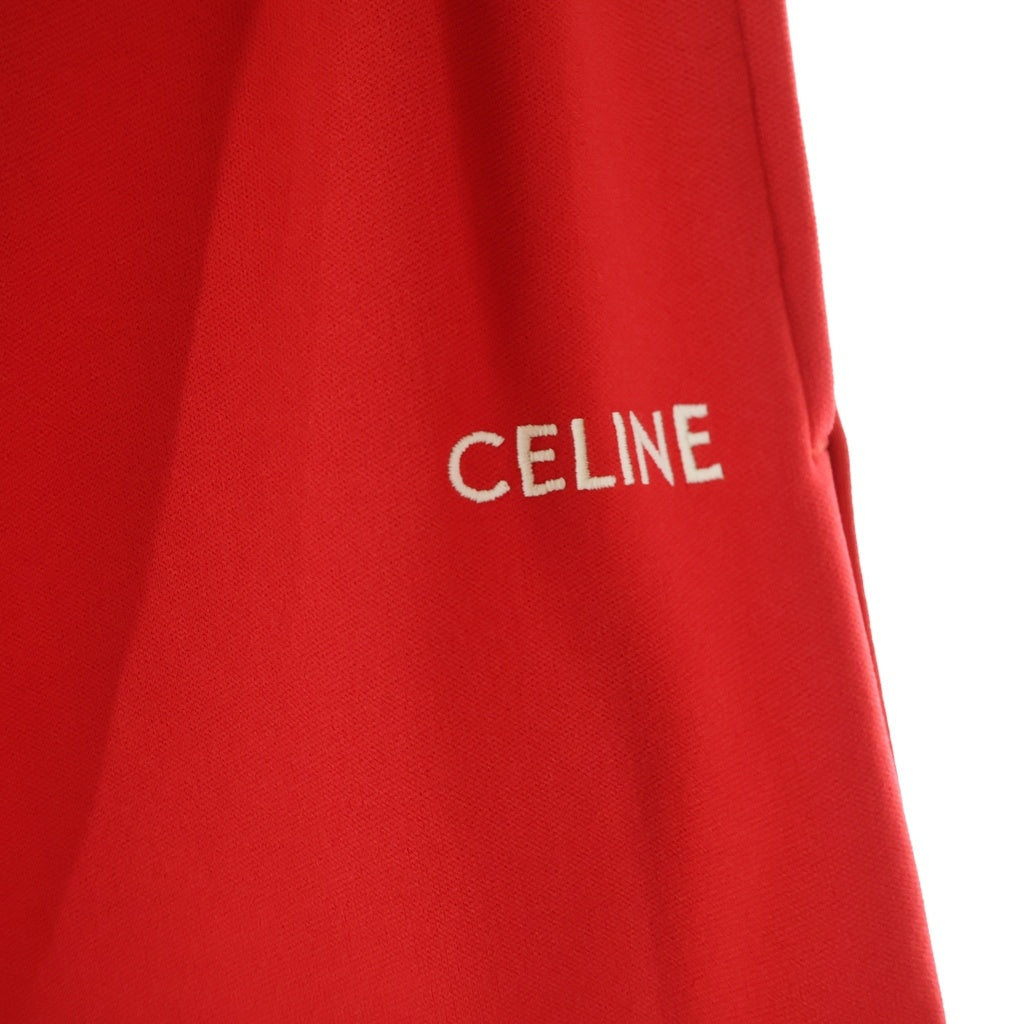 CELINE(セリーヌ) ロゴデザイン サイドライン ドローストリング トラックパンツ レッド 2Z412121O 27OW