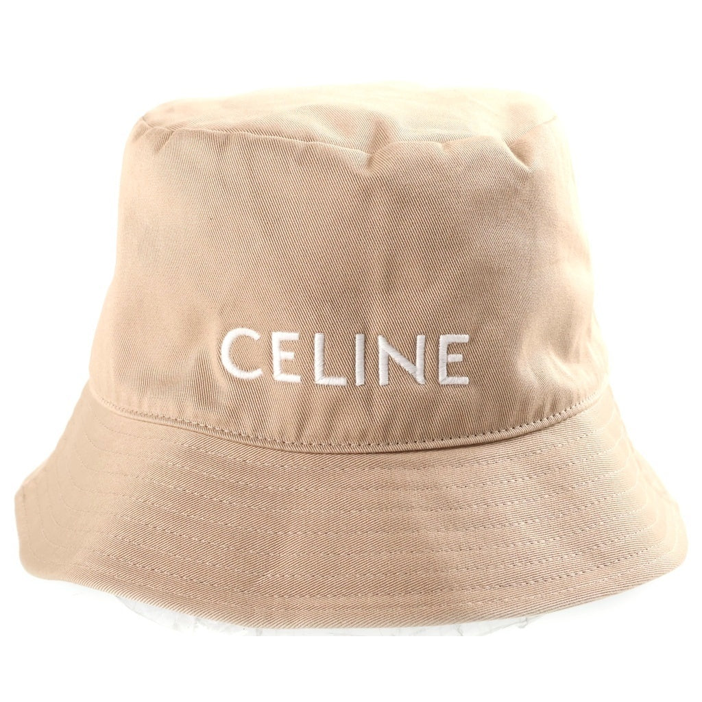 CELINE(セリーヌ) ロゴデザイン バケットハット 帽子 ベージュ 2AU3B968P .03BM レディース