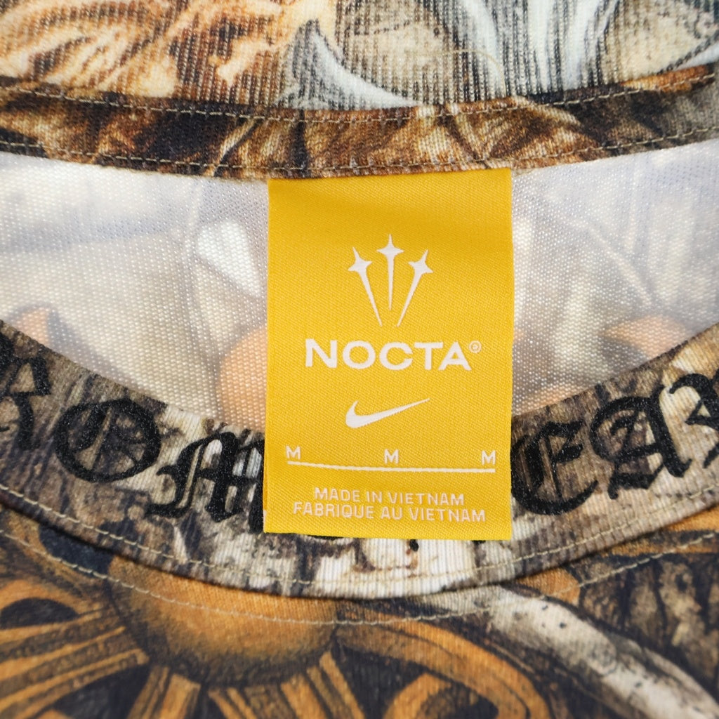CHROME HEARTS(クロムハーツ) ×NIKE×NOCTA DRAKE ナイキ ノクタ ドレイク クルーネック半袖Tシャツ カットソー ブラウン