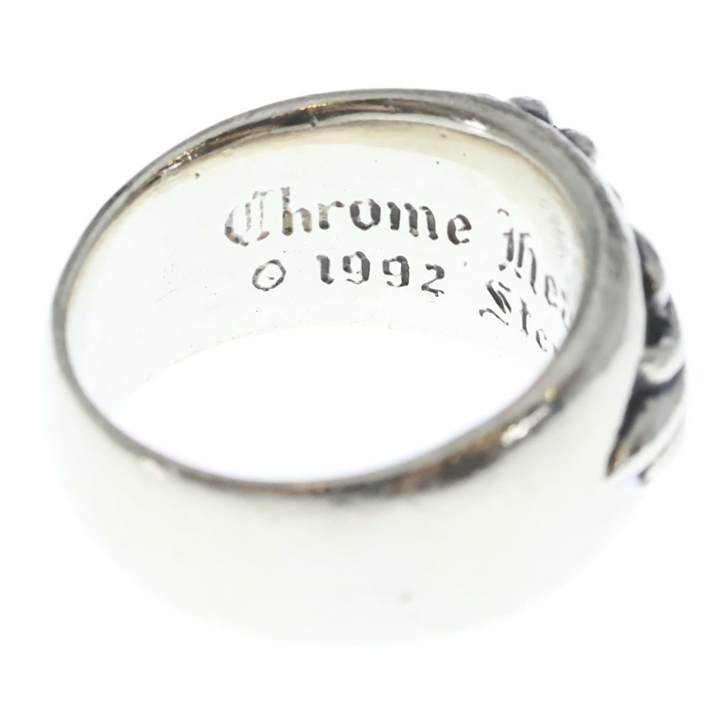 CHROME HEARTS(クロムハーツ) FLRL CRS フローラルクロス リング シルバー BCA346