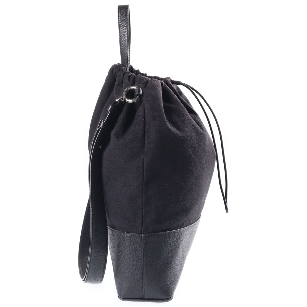 Maison Martin Margiela(メゾンマルタンマルジェラ) 24AW 5AC ミディアム バッグ ショルダーバッグ ブラック SB2WA0010