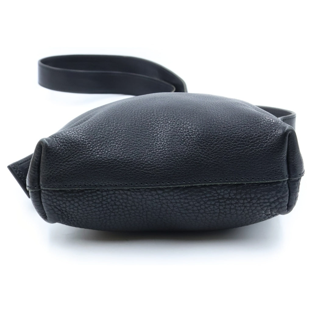 Antidote BUYERS CLUB(アンチドートバイヤーズクラブ) Western Buckle Shoulder Bag ウエスタンバックル レザー ショルダーバッグ ブラック