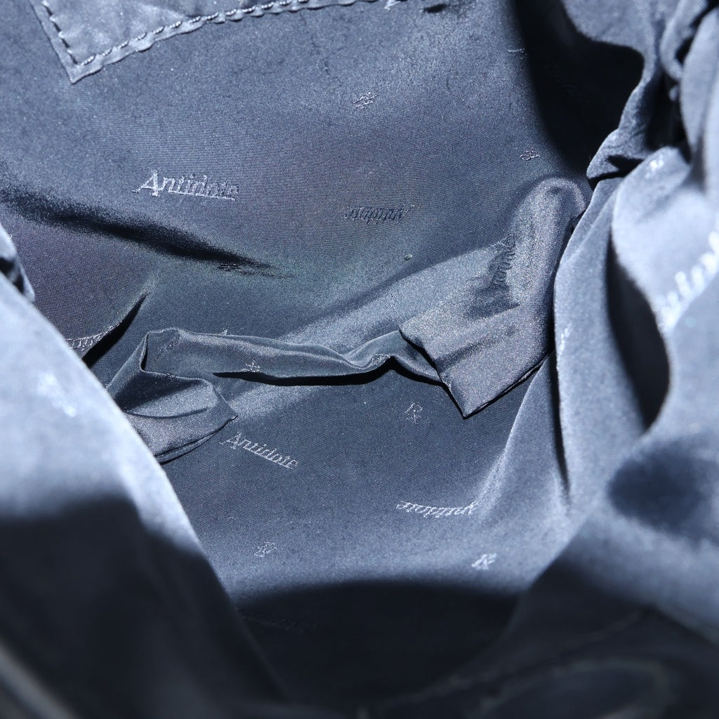 Antidote BUYERS CLUB(アンチドートバイヤーズクラブ) Western Buckle Shoulder Bag ウエスタンバックル レザー ショルダーバッグ ブラック