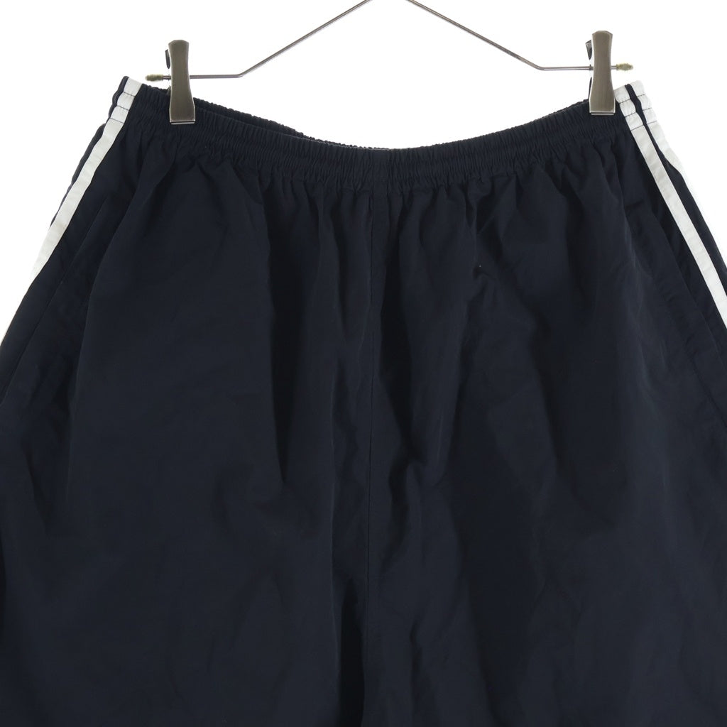 BALENCIAGA(バレンシアガ) 22AW ×adidas アディダス サイドライン ナイロンショーツ ハーフパンツ ブラック TNQ22 712282