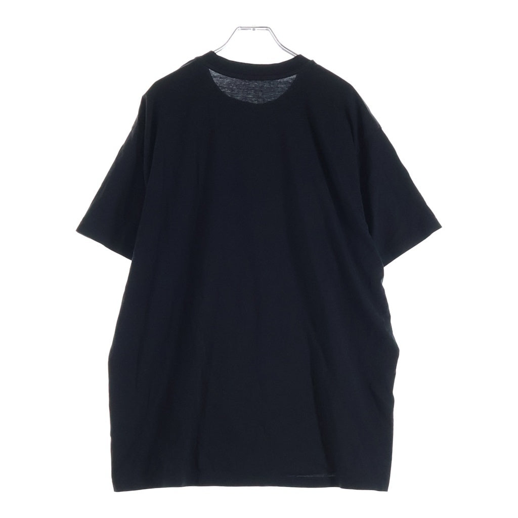 GIVENCHY(ジバンシィ) ヴィンテージ ロゴプリント コットン 半袖Tシャツ ブラック BM70CU3002