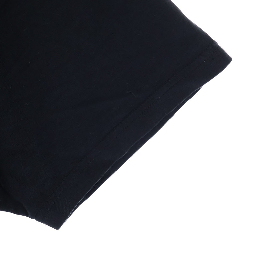 GIVENCHY(ジバンシィ) ヴィンテージ ロゴプリント コットン 半袖Tシャツ ブラック BM70CU3002