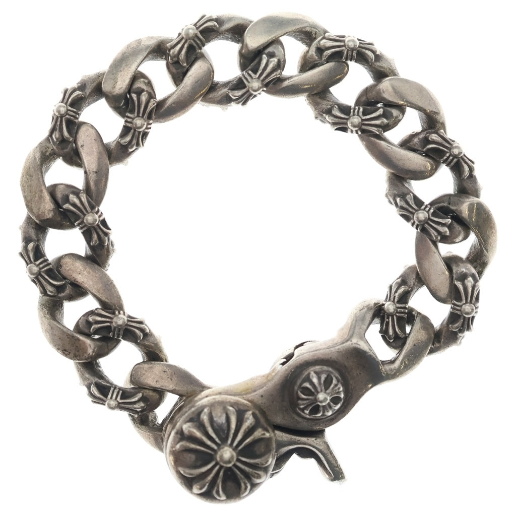 CHROME HEARTS(クロムハーツ) FNCY CHN LNK ファンシーリンククリップブレスレット 13リンク シルバー BCA145