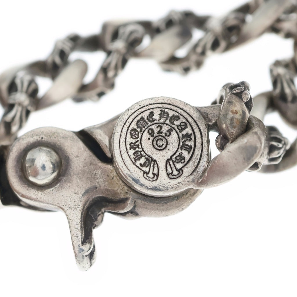 CHROME HEARTS(クロムハーツ) FNCY CHN LNK ファンシーリンククリップブレスレット 13リンク シルバー BCA145