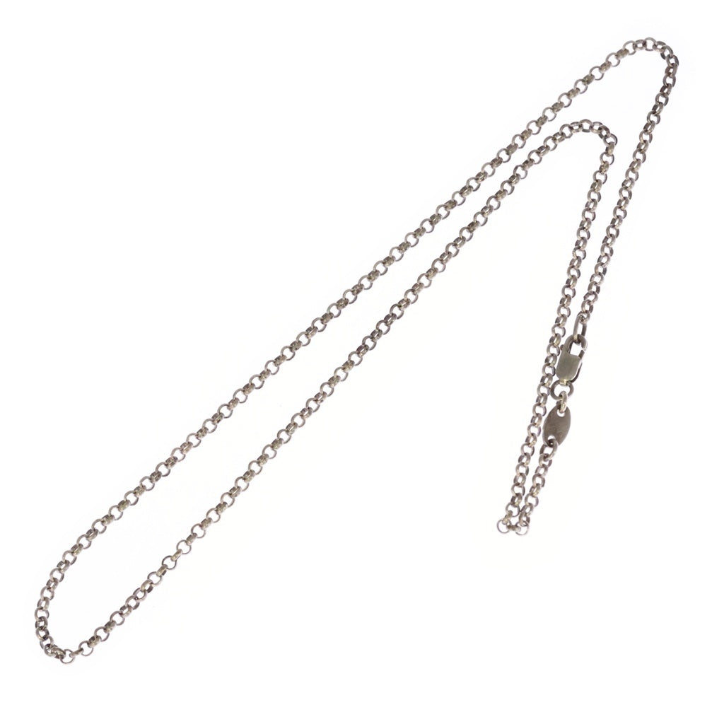 CHROME HEARTS(クロムハーツ) NECKCHAIN R20 ロールチェーンネックレス 20inch シルバー BCA084 レディース