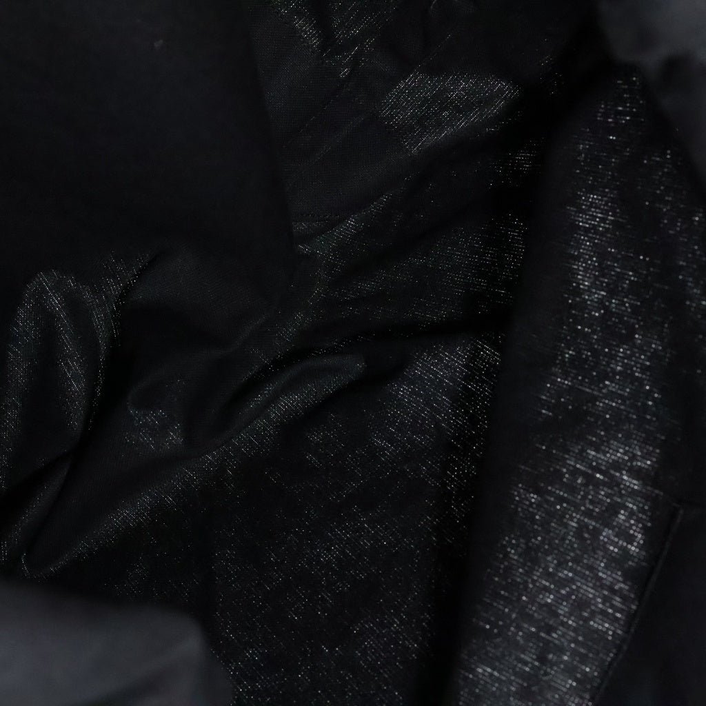 Yohji Yamamoto(ヨウジヤマモト) ロゴデザイン キャンバス生地 メッセンジャーバッグ ショルダーバッグ ブラック レディース