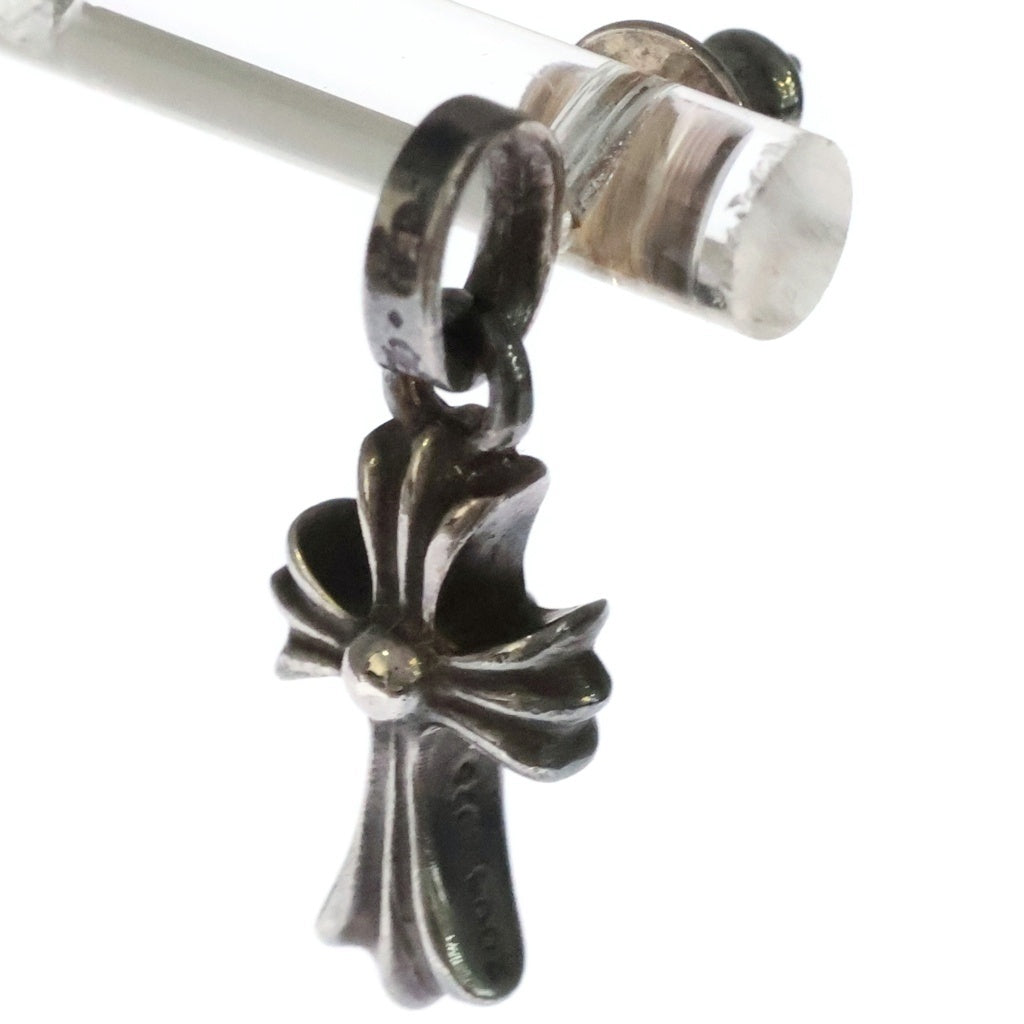 CHROME HEARTS(クロムハーツ) BBY F PPRCHN ベイビーファットクロス ドロップピアス シルバー BCA090 レディース