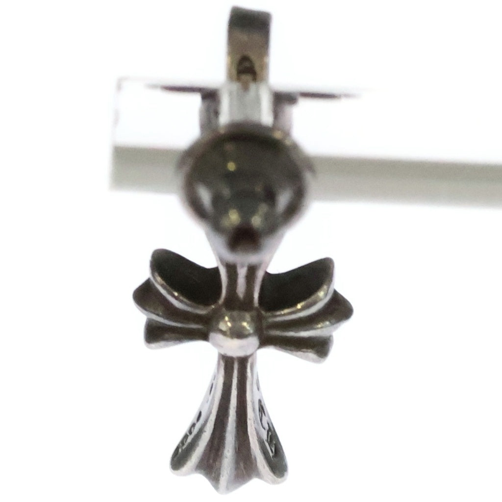 CHROME HEARTS(クロムハーツ) BBY F PPRCHN ベイビーファットクロス ドロップピアス シルバー BCA090 レディース