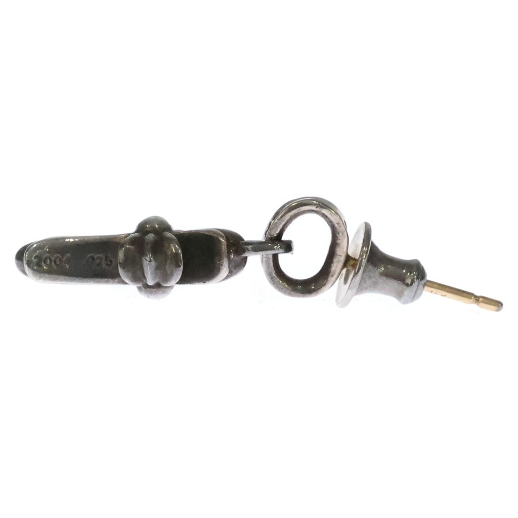 CHROME HEARTS(クロムハーツ) BBY F PPRCHN ベイビーファットクロス ドロップピアス シルバー BCA090 レディース