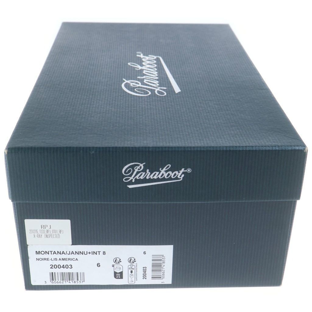 PARABOOT(パラブーツ) MONTANA LISSE AMERICA モンタナ リセ アメリカ レザー レースアップシューズ ブラウン 200403