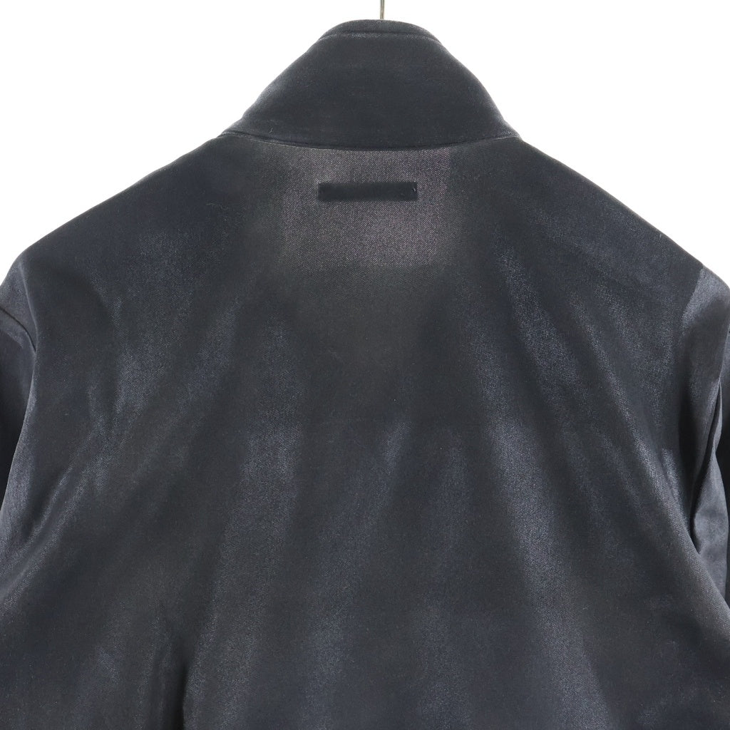 TAAKK(ターク) 26SS フェイクレザージップアップジャケット TA26SS-BL020
