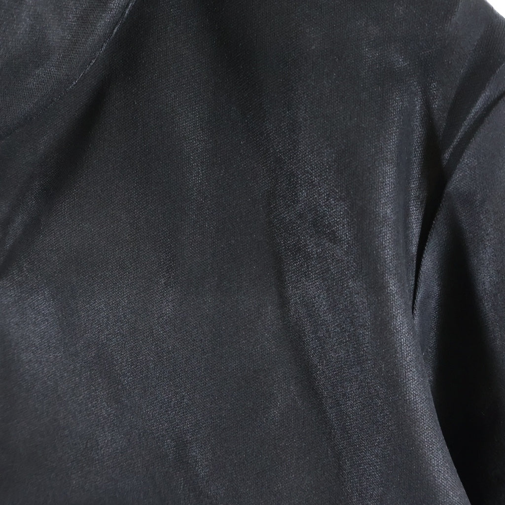 TAAKK(ターク) 26SS フェイクレザージップアップジャケット TA26SS-BL020