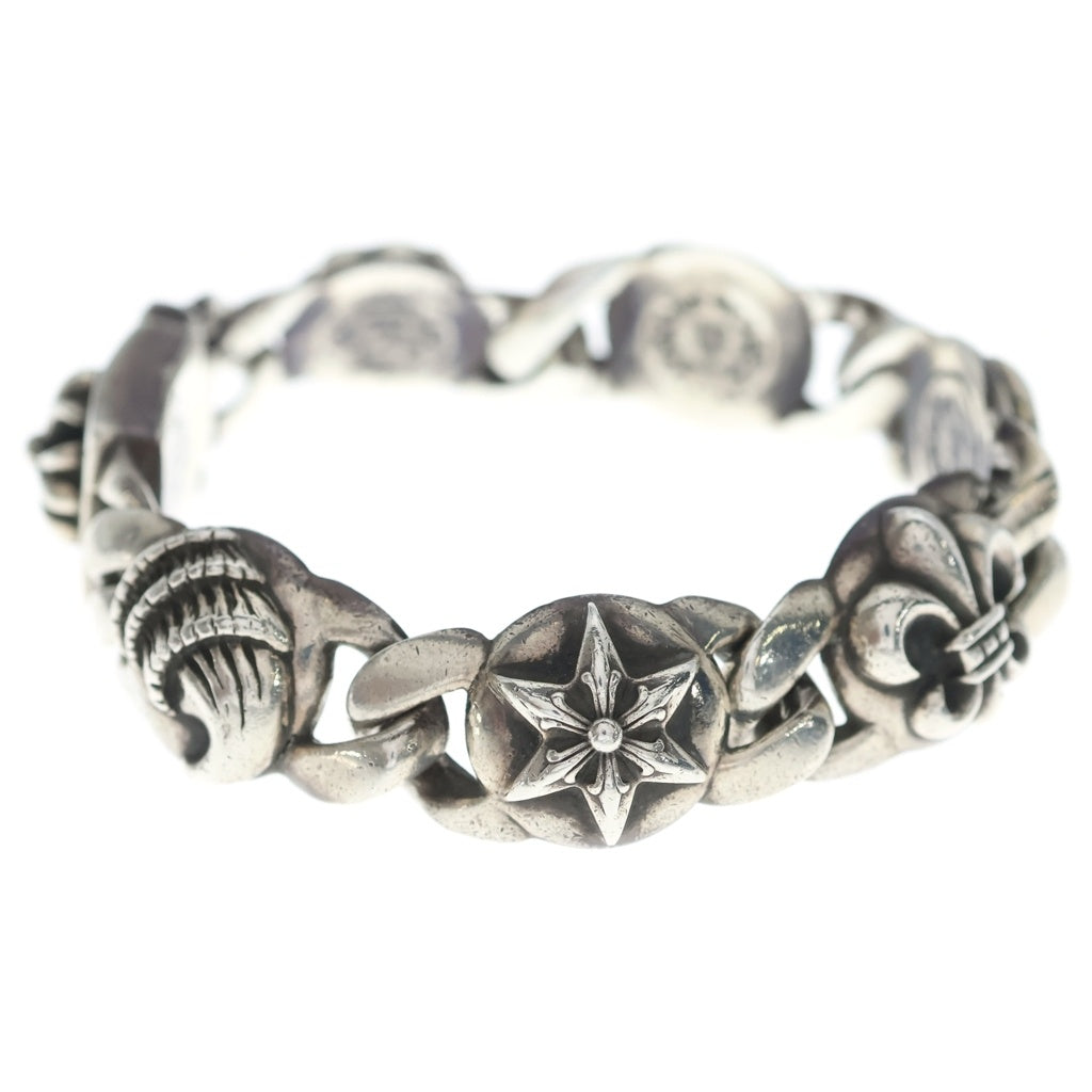 CHROME HEARTS(クロムハーツ) MULTI LINK マルチリンク ブレスレット シルバー 6LINK