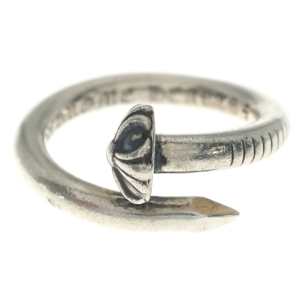 CHROME HEARTS(クロムハーツ) NAIL CRSBALL ネイル クロスボール リング シルバー BCA349