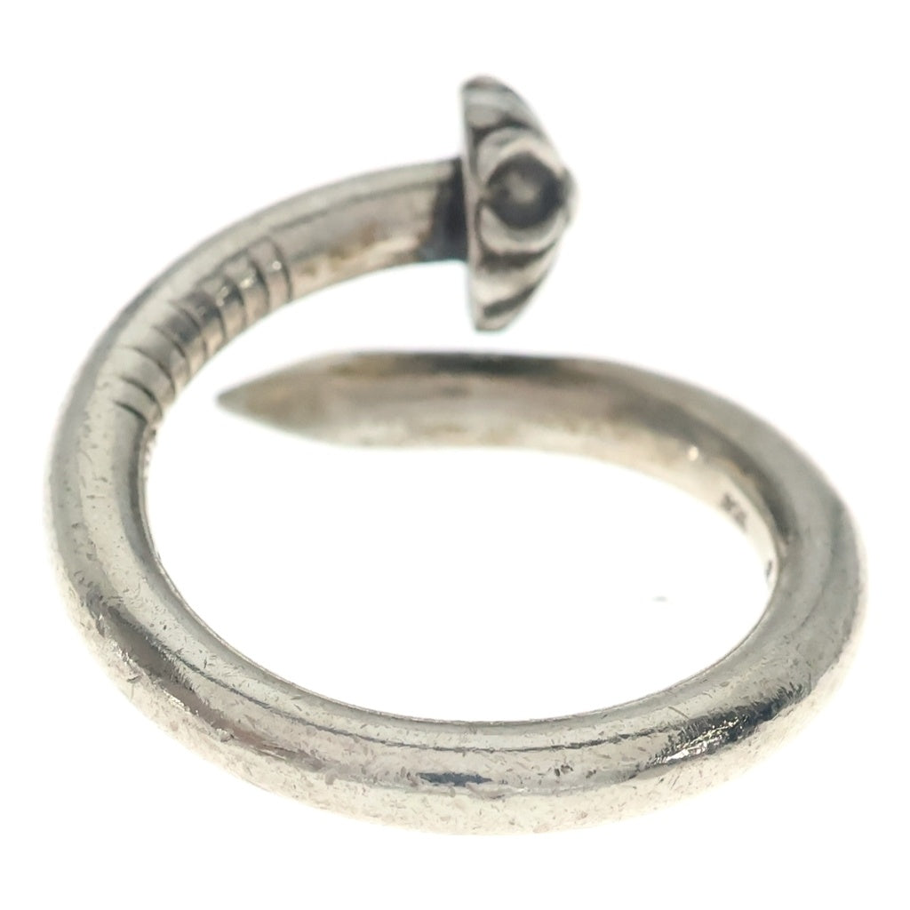 CHROME HEARTS(クロムハーツ) NAIL CRSBALL ネイル クロスボール リング シルバー BCA349