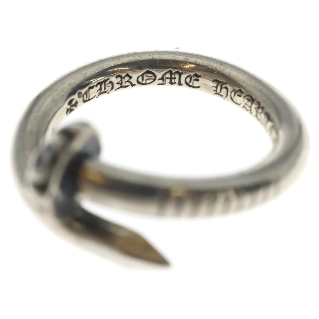 CHROME HEARTS(クロムハーツ) NAIL CRSBALL ネイル クロスボール リング シルバー BCA349