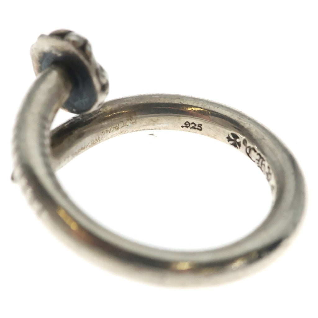 CHROME HEARTS(クロムハーツ) NAIL CRSBALL ネイル クロスボール リング シルバー BCA349