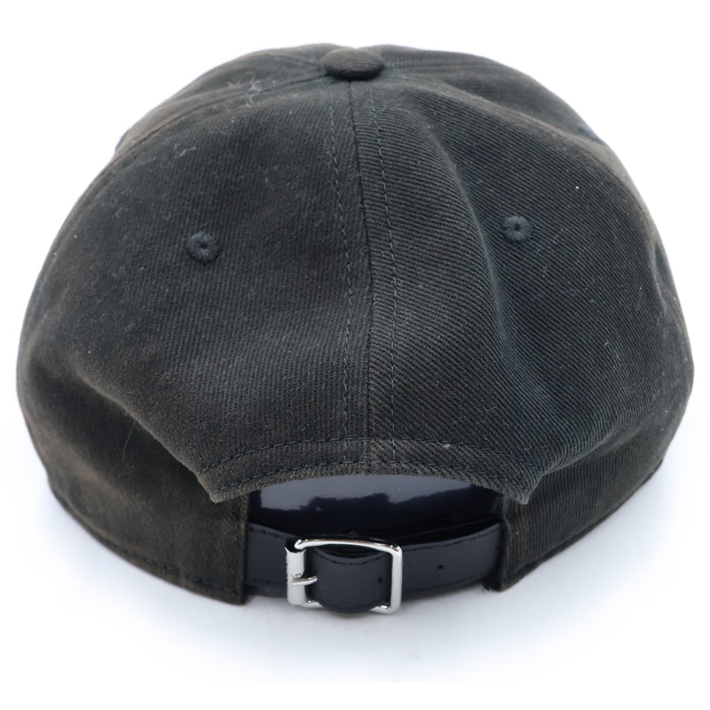 AMIRI(アミリ) 24SS BAROQUE LOGO DAD HAT ロゴ刺繍 ベースボールキャップ ブラック AMHACP1003