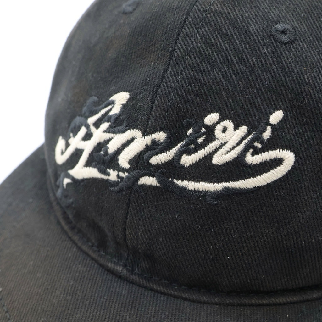AMIRI(アミリ) 24SS BAROQUE LOGO DAD HAT ロゴ刺繍 ベースボールキャップ ブラック AMHACP1003