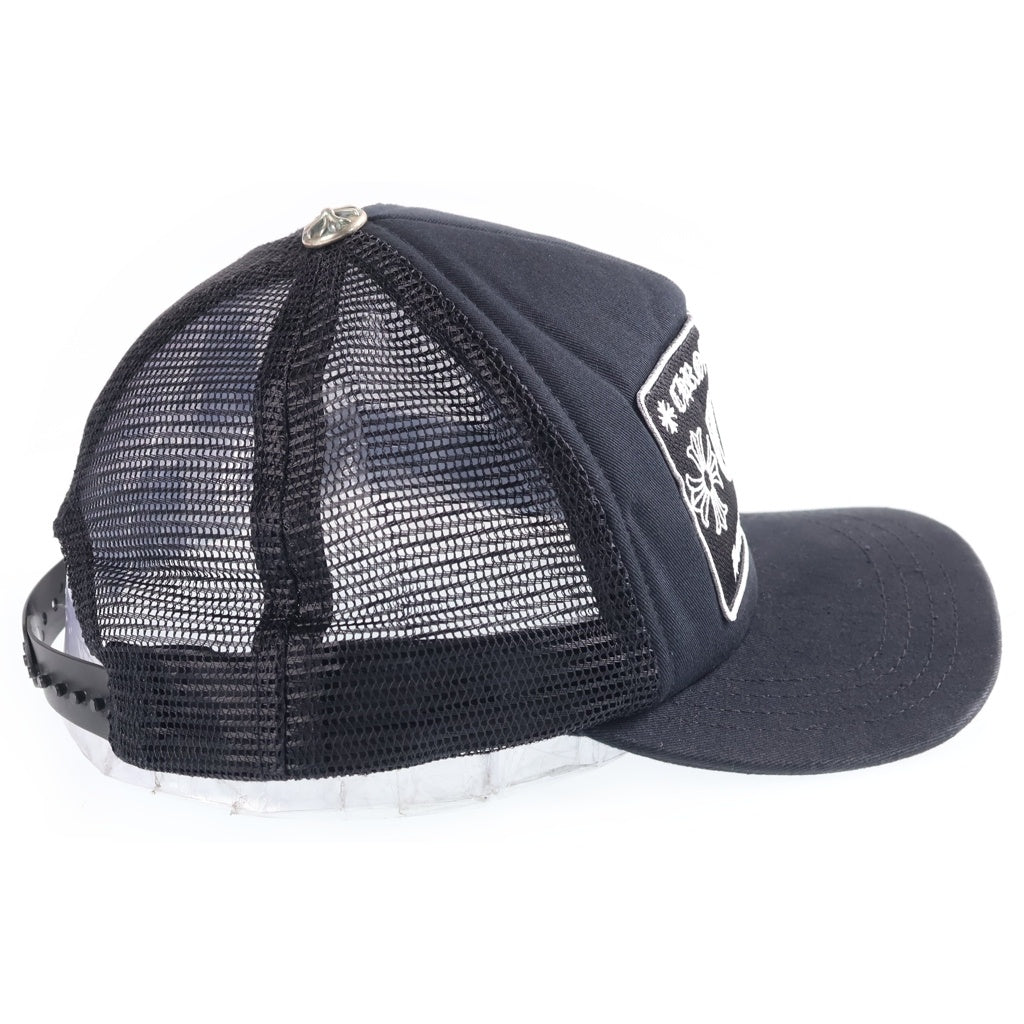CHROME HEARTS(クロムハーツ) TRUCKER CAP CHパッチ メッシュ トラッカーキャップ 帽子 ブラック